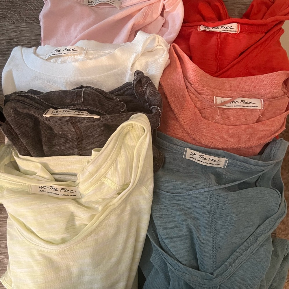 We The Free Colorful Tops Collection